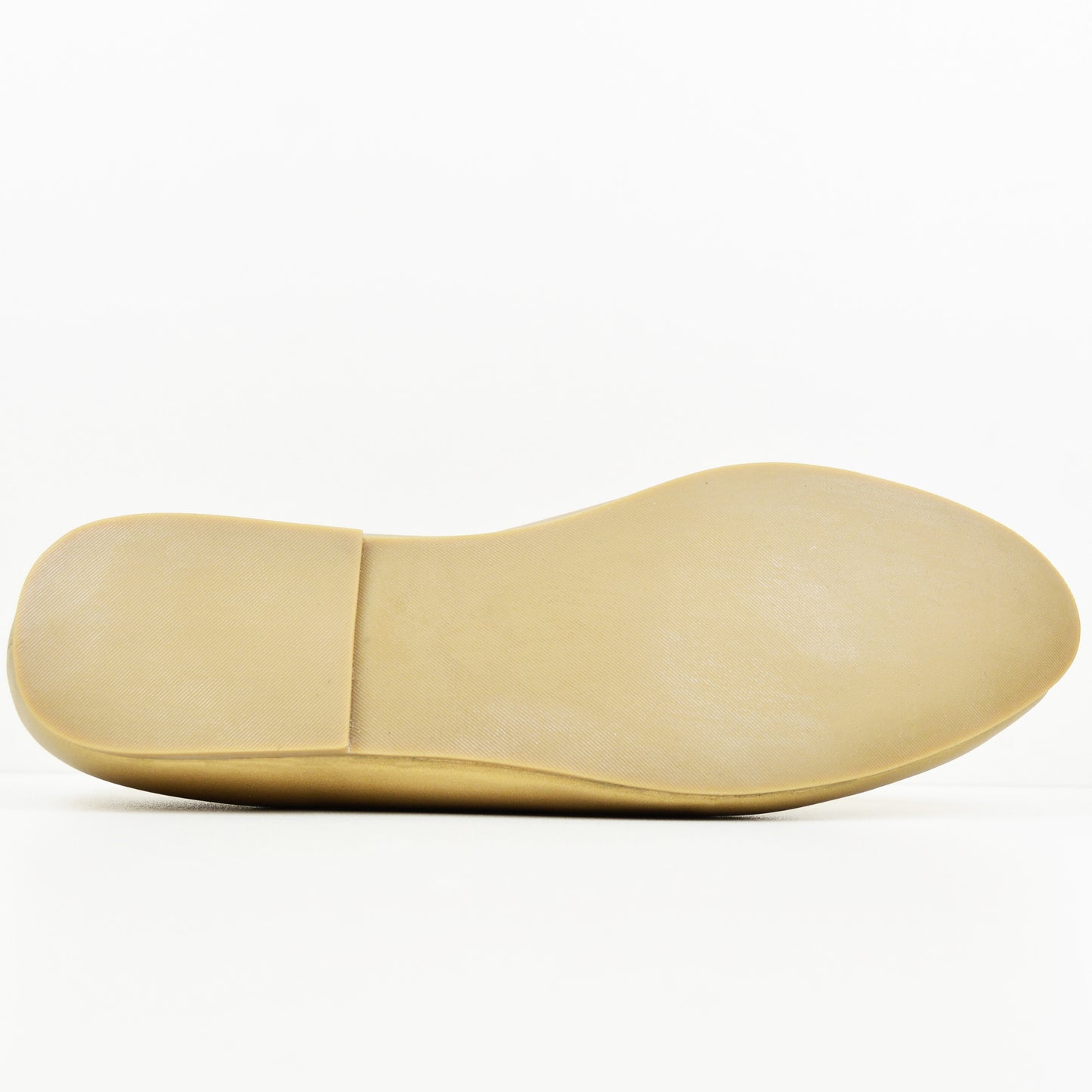 Rubber sole of gold leather Mojri